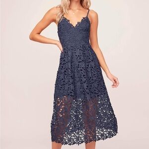 ASTR the Label Lace Midi